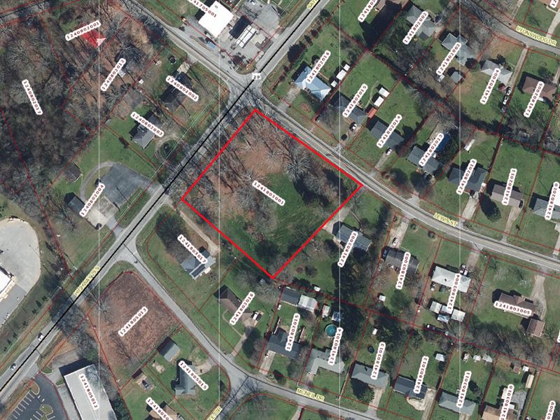 Corner Lot : Anderson : Anderson County : South Carolina