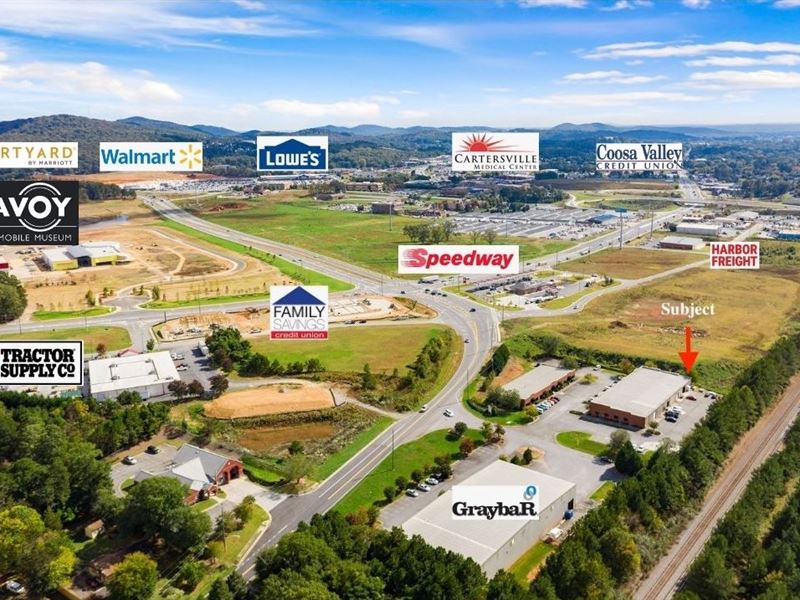 16,000+- SF Office / Warehouse : Cartersville : Bartow County : Georgia