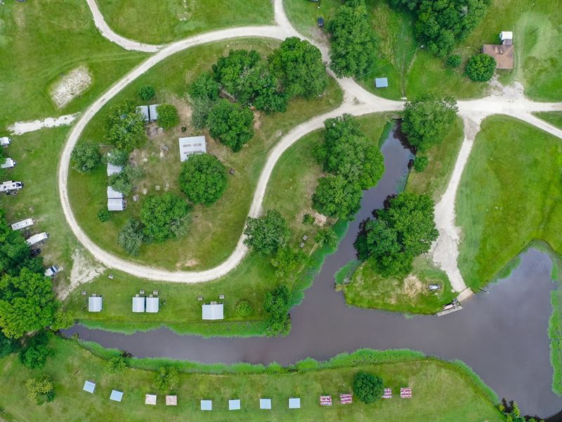 RV Park Campground Marina Thornton : Thornton : Limestone County : Texas
