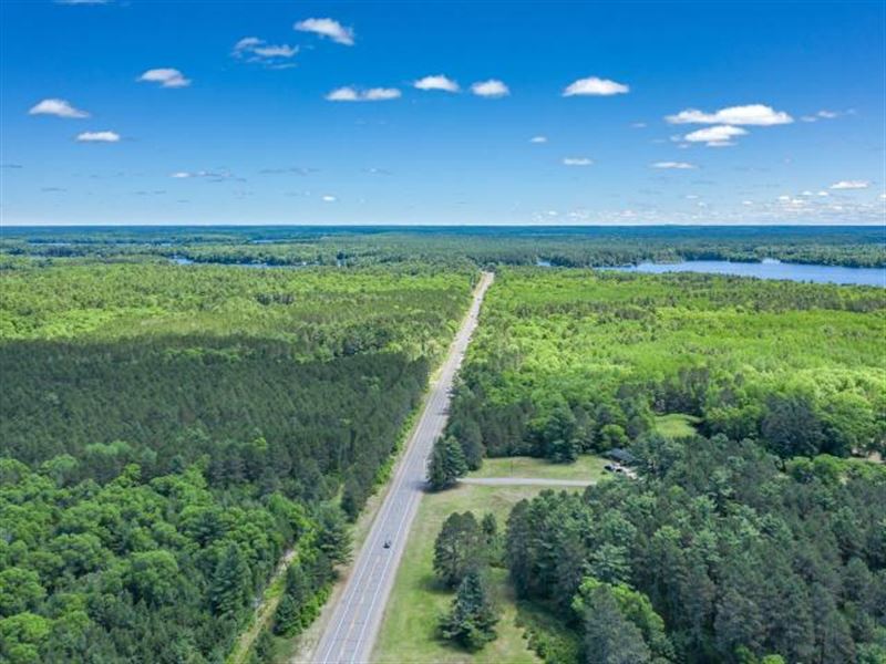 Great Exposure, Busy Hwy : Manitowish Waters : Vilas County : Wisconsin