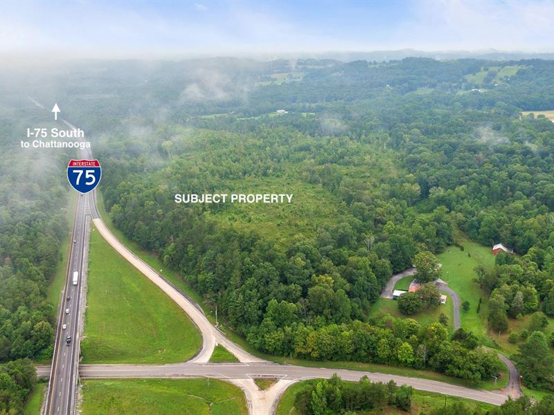 Centrally Located, I-75 Frontage : Riceville : McMinn County : Tennessee