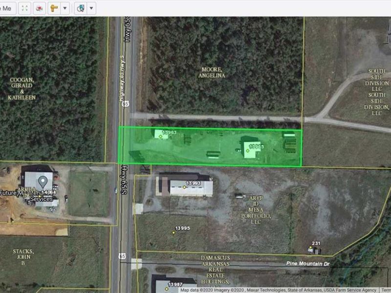 Hwy 65 S Commercial Buildings : Bee Branch : Van Buren County : Arkansas