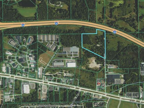 16 Acre Heavy Industrial Land : Ann Arbor : Washtenaw County : Michigan