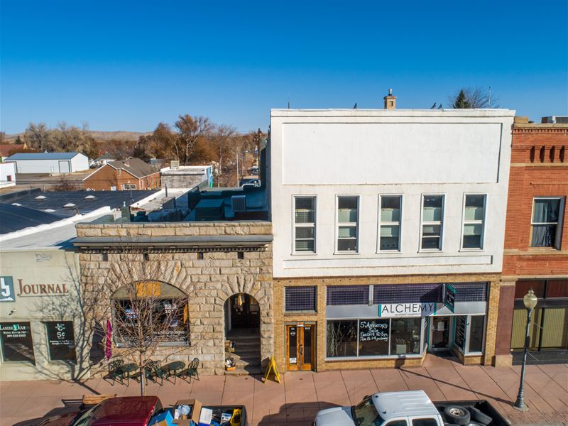 Historic Main Street Commercial : Lander : Fremont County : Wyoming