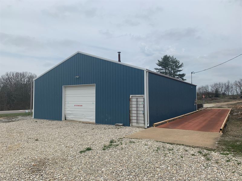 Metal Recycling Facility with Scale : Licking : Texas County : Missouri
