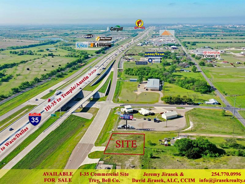 Commercial Site, SB Ih35, Troy : Troy : Bell County : Texas
