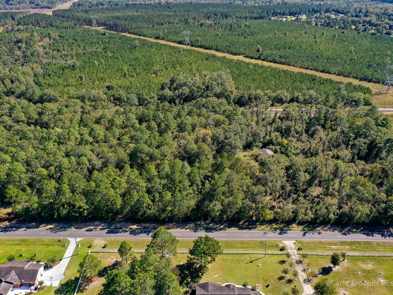 13 Acre Tract with City Water & Sew : Jesup : Wayne County : Georgia