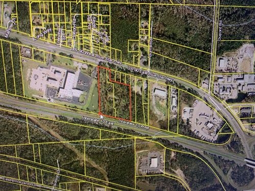 Large Commercial Lot : Midway : Gadsden County : Florida