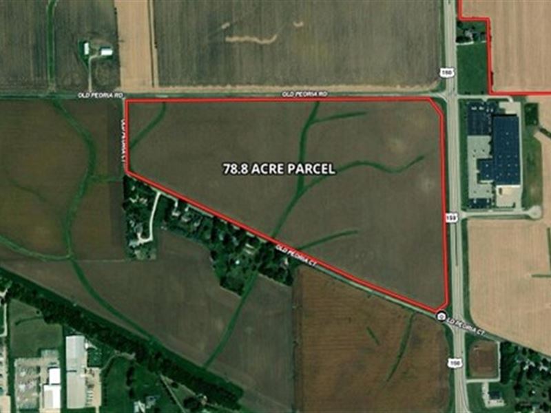78 Ac Bloomington Development Site : Bloomington : McLean County : Illinois