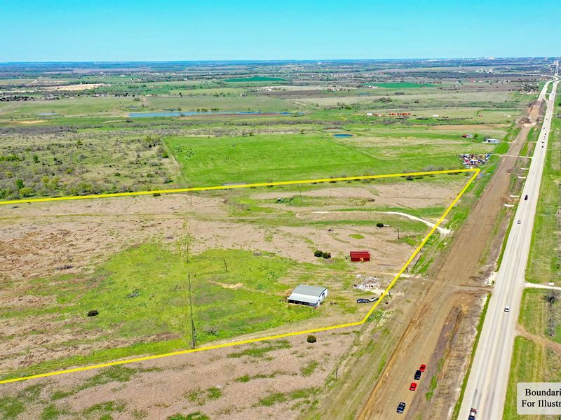 46+ Acres, Commercial, US 190 : Rogers : Bell County : Texas