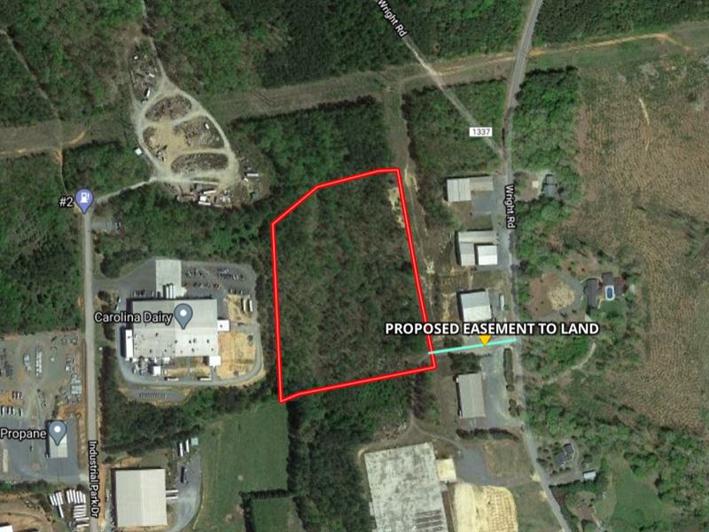 Industrial Land in Biscoe, NC : Biscoe : Montgomery County : North Carolina