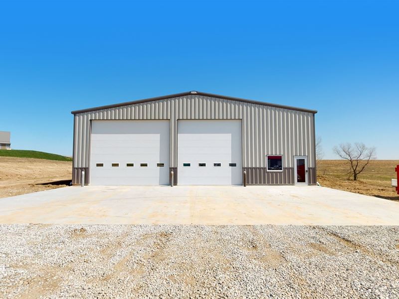 Commercial Building Just Outside : Bennet : Otoe County : Nebraska