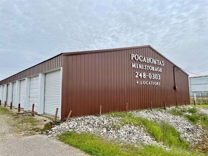 Mini Storage Facility Pocahontas : Pocahontas : Randolph County : Arkansas