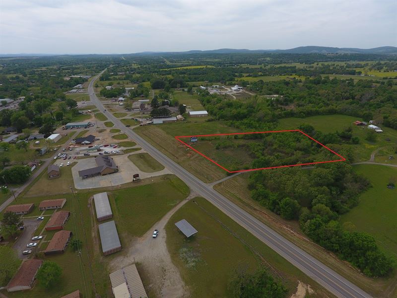 1.84 Acre Commercial Property US : Wister : Le Flore County : Oklahoma