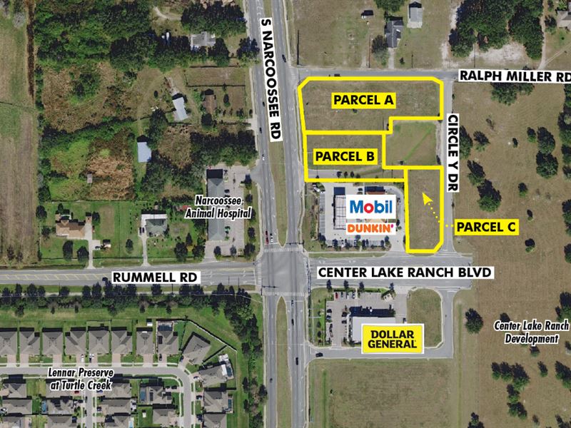 Narcoossee Road Corridor Commercial : Saint Cloud : Osceola County : Florida