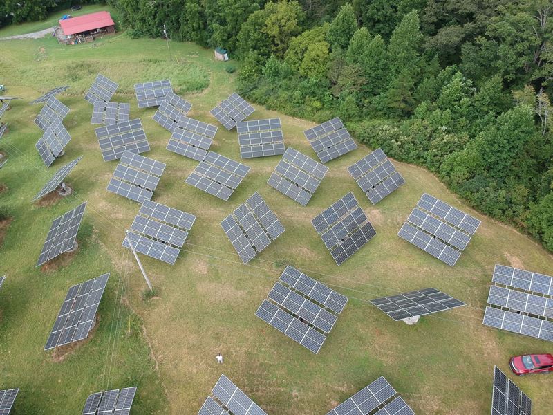 Solar Farm for Sale in N. Georgia : Mineral Bluff : Fannin County : Georgia