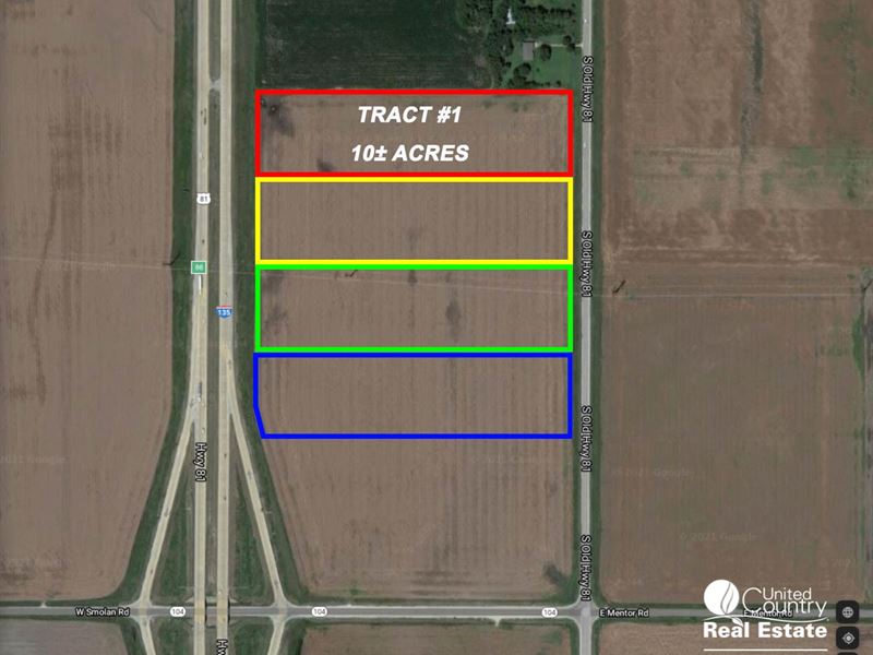 Tract 1, 10 Acre Commercial : Salina : Saline County : Kansas