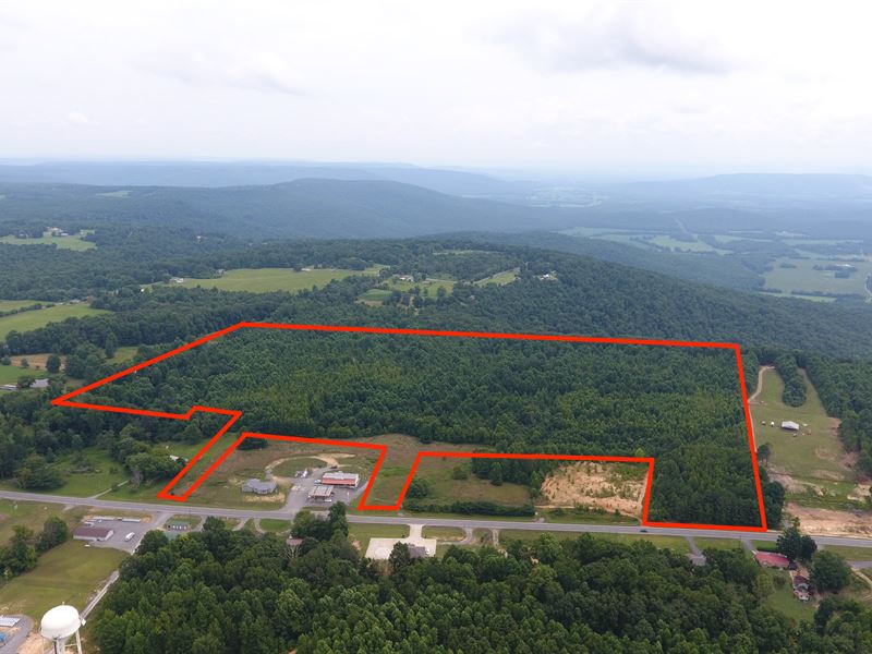 Beautiful Rolling Land : Scottsboro : Jackson County : Alabama