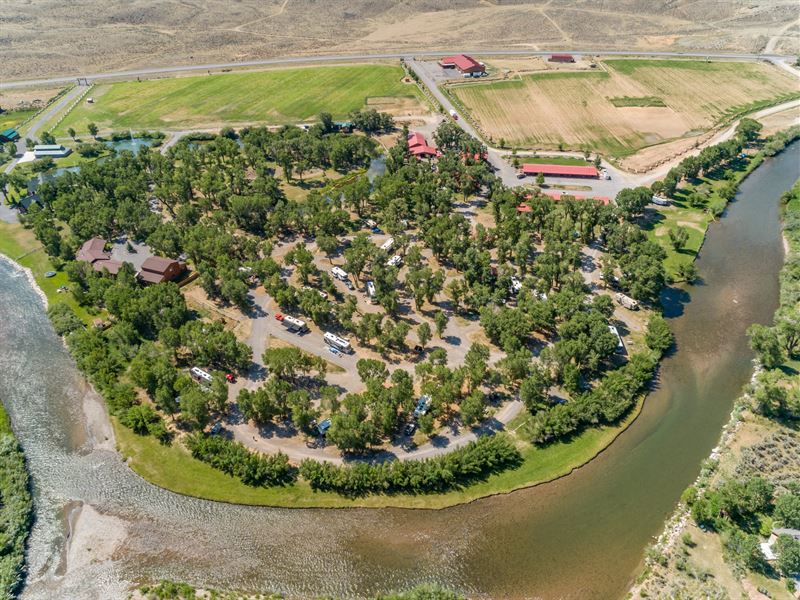 The Longhorn Ranch Lodge & RV : Dubois : Fremont County : Wyoming