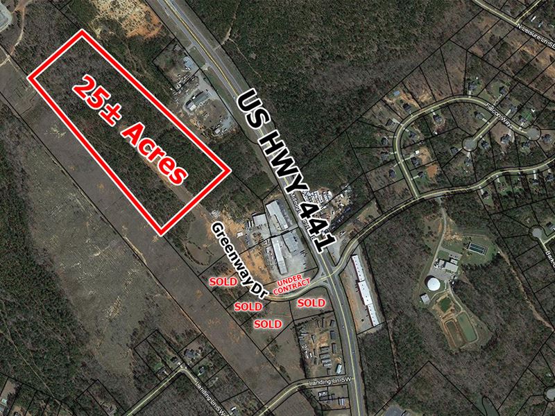 Industrial Lots Available : Milledgeville : Putnam County : Georgia
