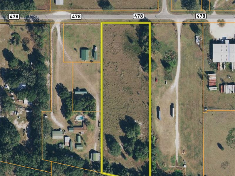 Webster Commercial Acreage : Webster : Sumter County : Florida