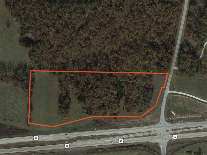 High Visibility Acreage on Hwy. 50 : Centertown : Cole County : Missouri