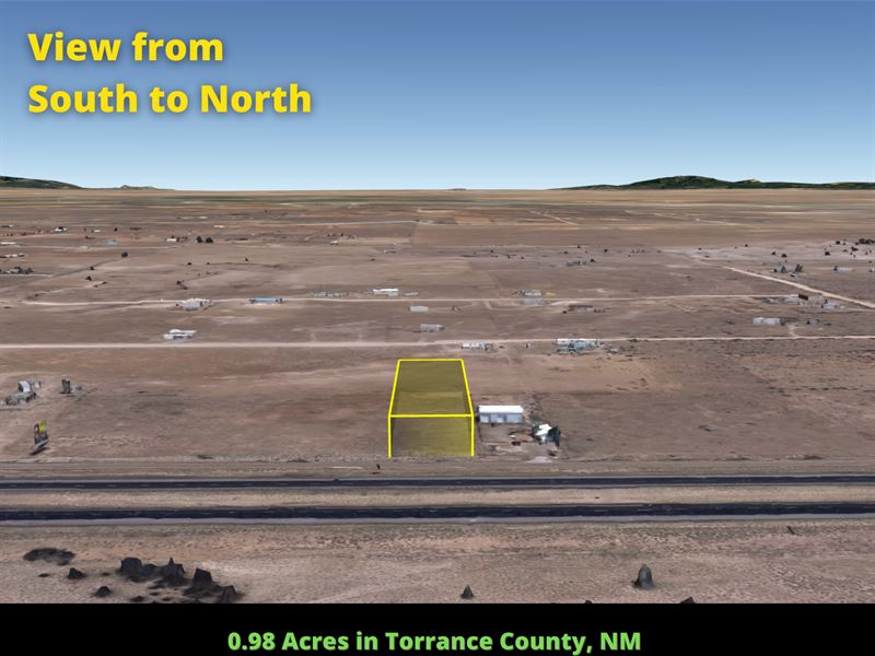 Commercial Lot, 2nd Lot Residential : Moriarty : Torrance County : New Mexico