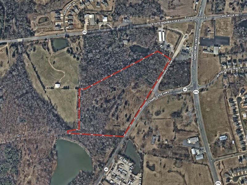 19 Acres Off Charlotte Hwy, Clov : Clover : York County : South Carolina