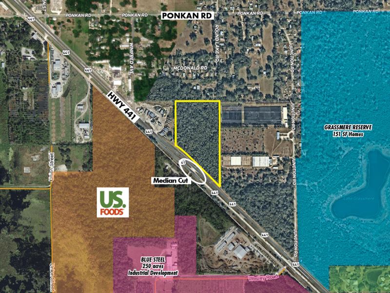 Highway 441 Development Land : Apopka : Orange County : Florida