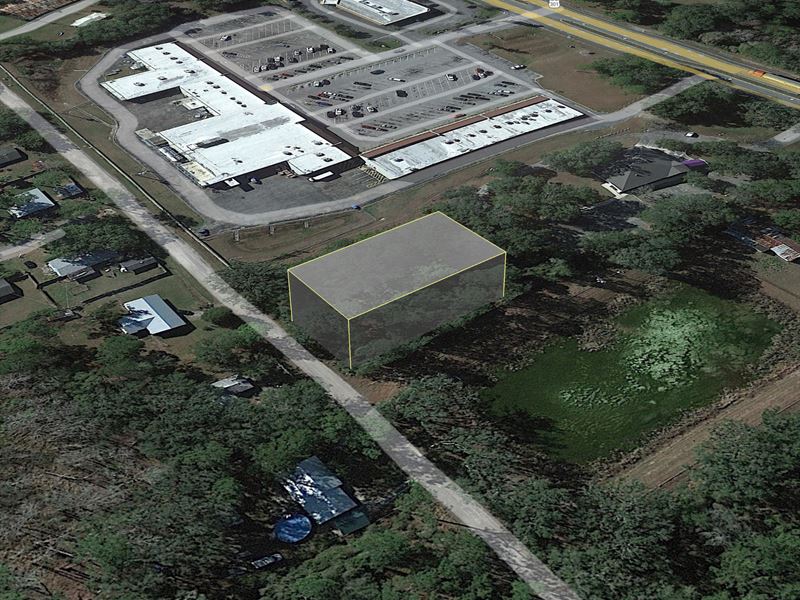 .41 Acre Commercial Acreage : Hawthorne : Alachua County : Florida