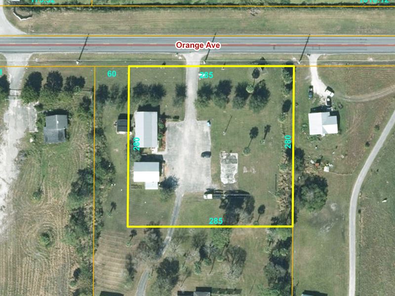 Office & Warehouse on 1.83 Ac : Fort Pierce : Saint Lucie County : Florida