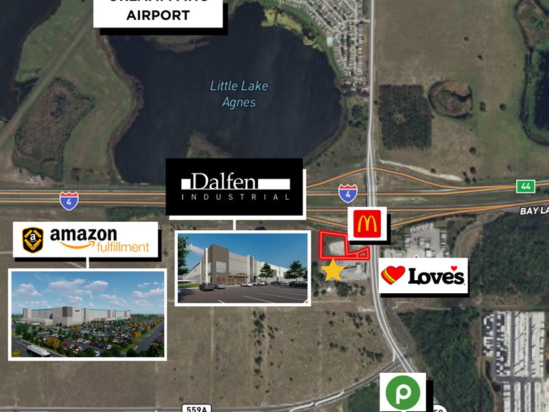 2.4 Ac Commercial Development, Hot : Auburndale : Polk County : Florida
