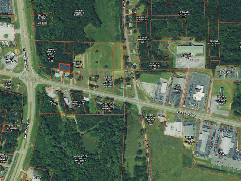 Small Commercial Lot, Enterprise : Enterprise : Coffee County : Alabama