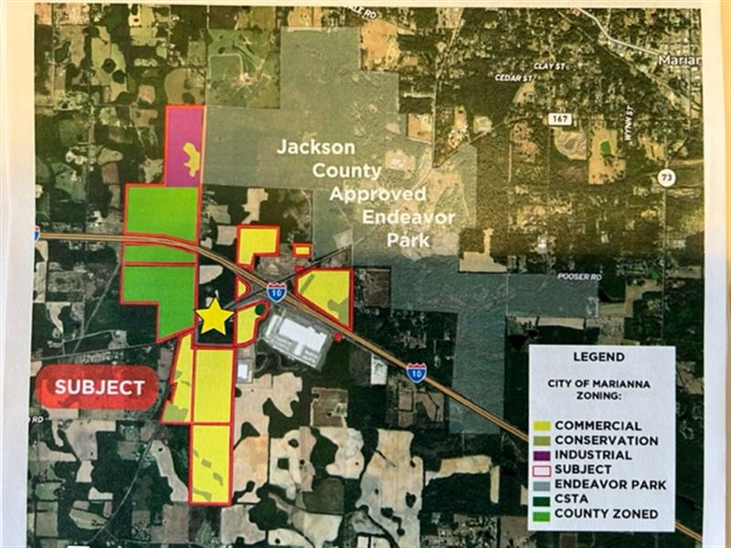 Commercial Property Near I-10, FL : Marianna : Jackson County : Florida