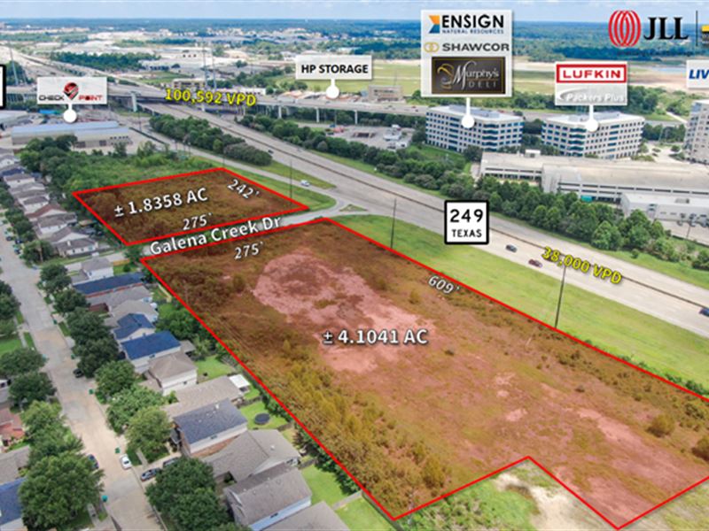 5.93 Ac in Houston, TX : Houston : Harris County : Texas