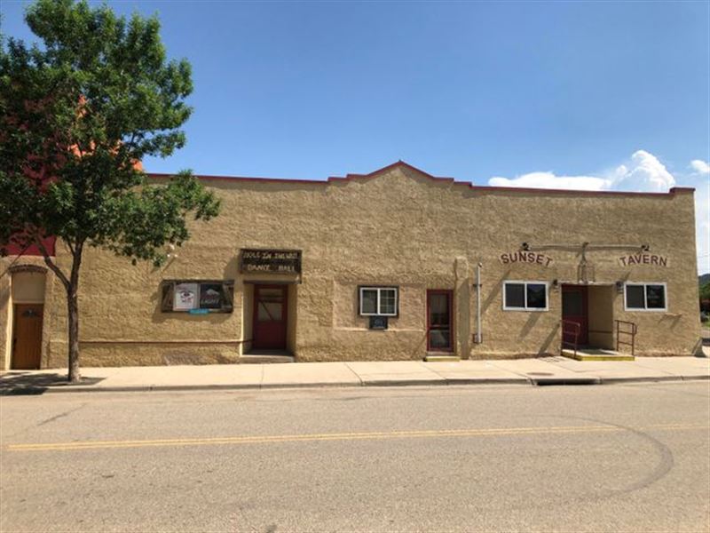Historical Sunset Tavern : Aguilar : Las Animas County : Colorado