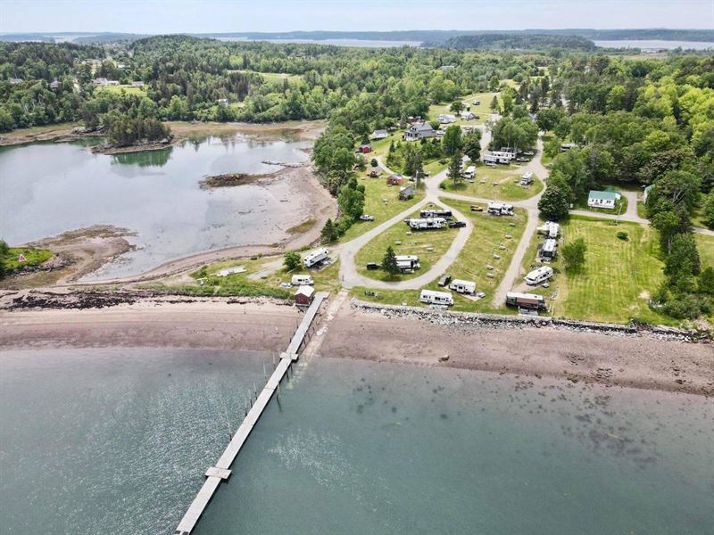 Rare Opportunity 4500' of Water Fro : Eastport : Washington County : Maine