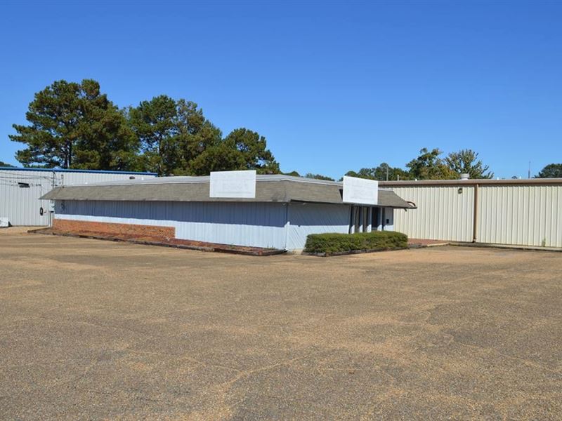 Two Commercial Buildings for Sale : McComb : Pike County : Mississippi