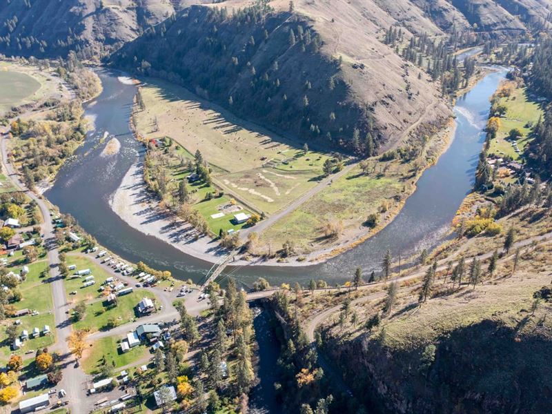 Troy Wilderness Lodge : Troy : Wallowa County : Oregon