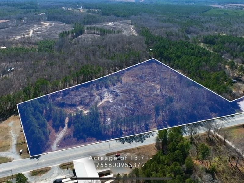 Commercial Land Opportunity : Biscoe : Montgomery County : North Carolina