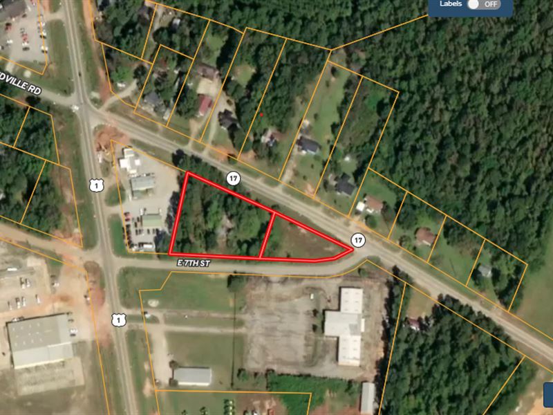 Commercial Lot in Louisville : Louisville : Jefferson County : Georgia