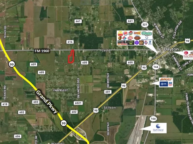 29 Acres, FM 1960 : Dayton : Liberty County : Texas