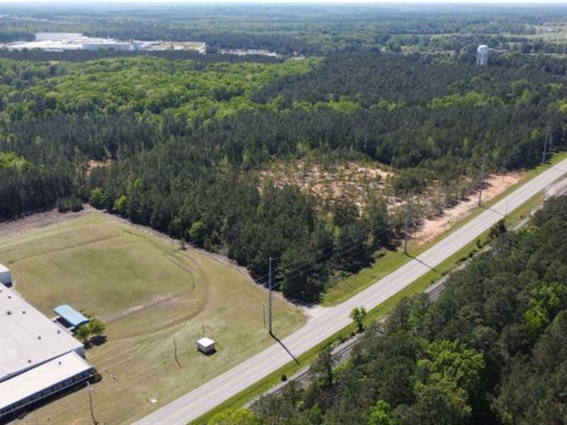 Industrial Site with Utilities : Winnsboro : Fairfield County : South Carolina