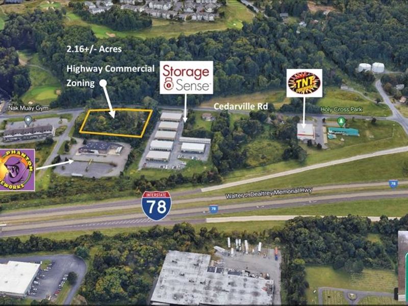 2.16 Acre Commercial Site : Easton : Northampton County : Pennsylvania