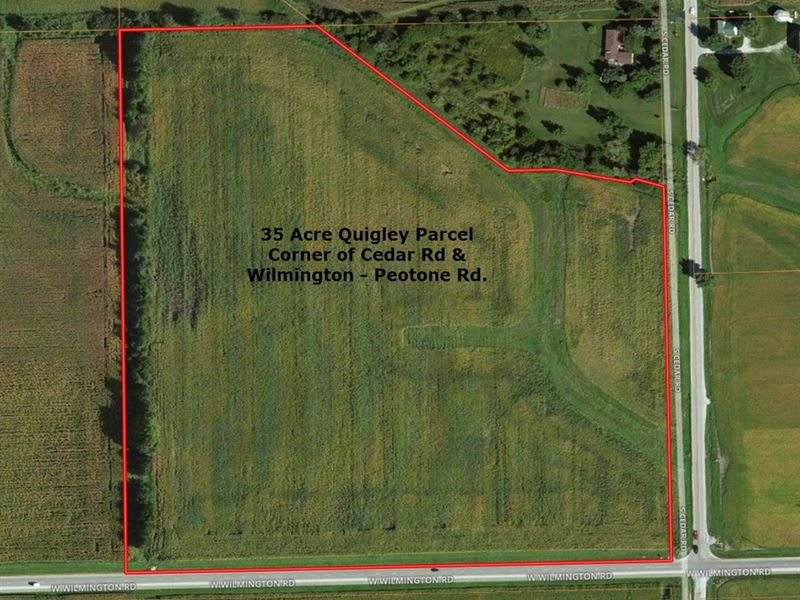 35 Acre Quigley Development Site : Manhattan : Whiteside County : Illinois