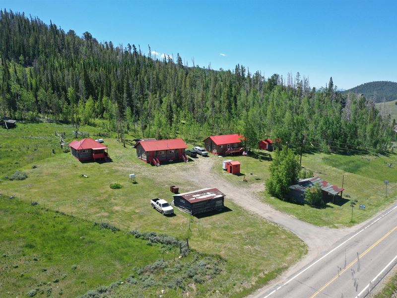 Pine Springs Cabins : Walden : Jackson County : Colorado