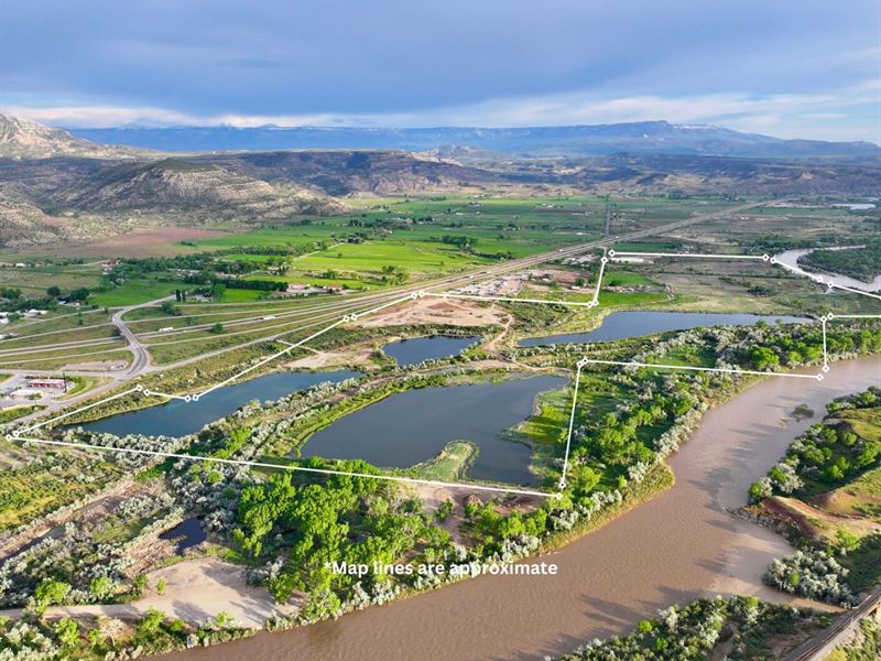 Colorado Development Land Along I-7 : De Beque : Mesa County : Colorado