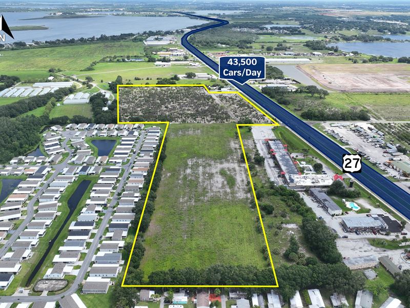 Prime Commercial Land on US Hwy 27 : Haines City : Polk County : Florida