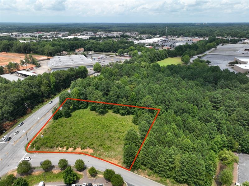 Commercial Lot : Anderson : Anderson County : South Carolina