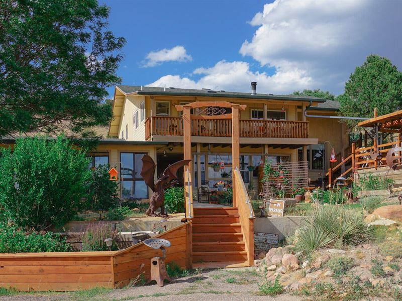 Idyllic Home, Lucrative Investment : Gardner : Huerfano County : Colorado